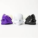 Rebels Refinery 3-Piece Neapolitan Skull Lip Balm Bundle - Passion Fruit, Black Mint & White Vanilla