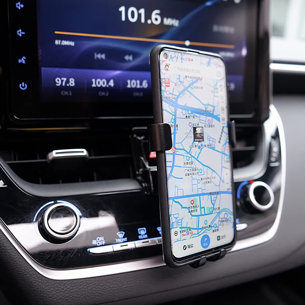 Behave Car Phone Holder,Fit for Toyota Corolla 2020 2021 2022 2023 2024,360 Degree Rotation Adjustable for Air Vent Car Phone Mount Compatible…