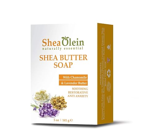 Shea Butter Soap with Chamomile & Lavender Flower