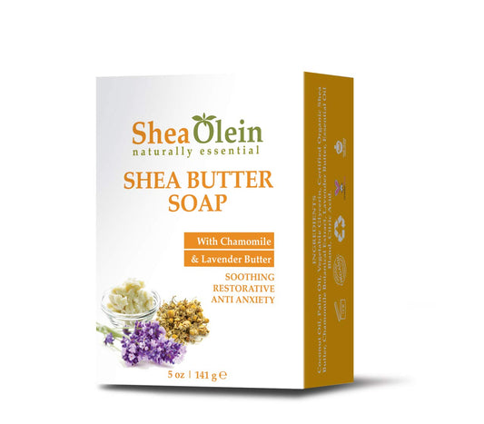 Shea Butter Soap with Chamomile & Lavender Flower