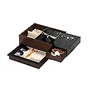 Umbra Stowit Jewelry Box - Modern Keepsake Storage Organizer with Hidden Compartment Drawers for Ring, Bracelet, Watch, Necklace, Earrings…