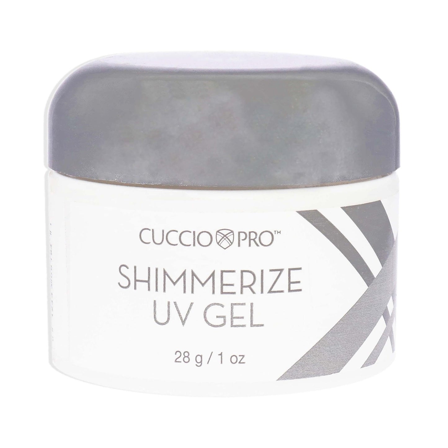 Cuccio Pro Shimmerize UV Gel - Long-Wearing Formula Provides Glossy Finish And Adds Glitter To Nails - Seals With UV Lamps Only - Use For Sculpting Or Beauty & Personal Care Cuccio