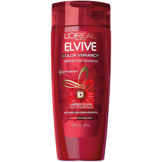 L'Oreal Advanced Haircare Color Vibrancy Nourishing Shampoo 12.6 oz (Pack of 4)
