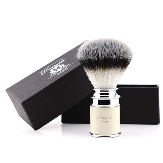Haryali London Synthetic Hair Shaving Brush for Men Beauty and Personal Care Haryali London