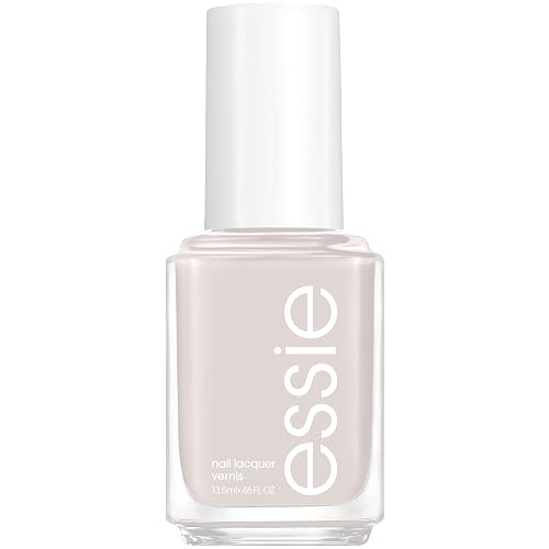 essie Nail Polish, Salon-Quality Cool Light Gray Nail Polish, Vegan, Cut It Out, 0.46 fl oz Beauty & Personal Care essie