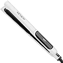 REVLON Crystal C + Ceramic Digital Hair Flat Iron | Long-Lasting Shine and Less Frizz, (1 in)