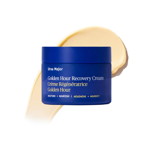 Ursa Major Golden Hour Face Moisturizer | Vegan Recovery Cream for Daily Facial Moisturizing | Repair & Hydrate | Natural Formula for All Skin Types |