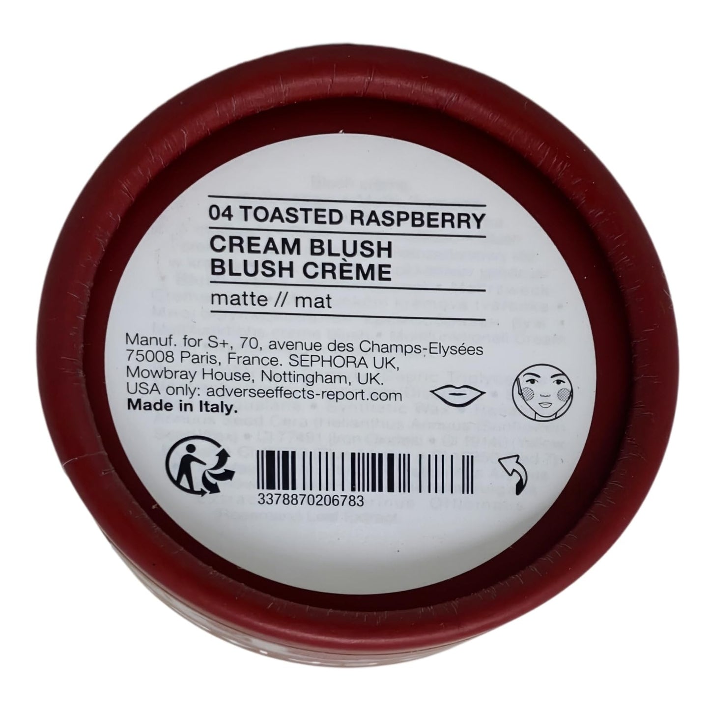 Sephora Collection Multiuse Cream Blush - 04 Toasted Raspberry (3.5 g / 0.12 oz)