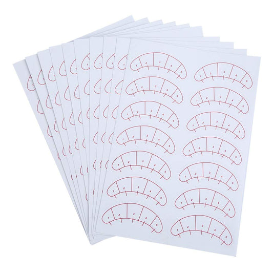 140 Pcs Eyeshadow Shields Eyeshadow Tape - Lash Map Under Eye Stickers Eyelashes Stickers for Lash Beginner Training and Practice Eyeliner, Lip