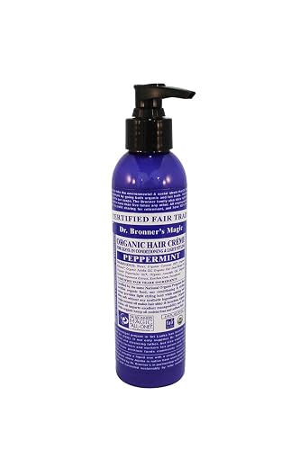 Dr. Bronner's Magic Soaps: Peppermint Hair Creme, 6 oz (4 Pack)