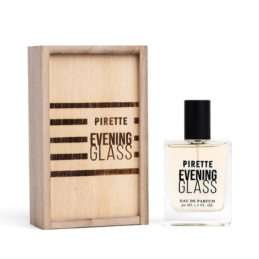PIRETTE Evening Glass Eau de Parfum Spray for Women, Beach-Inspired, Long Lasting Womens Perfume with Notes of Dark Coconut, Warm Wood, Smoky Vanilla Beauty & Personal Care PIRETTE