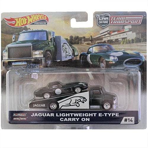 Hot Wheels Team Transport Jaguar Lightweight E-Type Carry On Vehicle