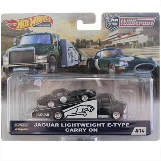 Hot Wheels Team Transport Jaguar Lightweight E-Type Carry On Vehicle