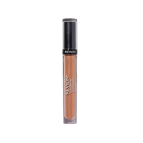 Revlon ColorStay Ultimate Liquid Lipstick, Longwear Rich Lip Colors, Wears for Up to 24 Hours, Satin Finish, 020 Buffest Beige, 0.1 fl oz