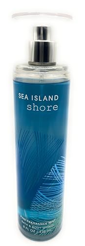 Bath and Body Works Sea Island Shore Fine Fragrance Mist 8 Fluid Ounce Spray