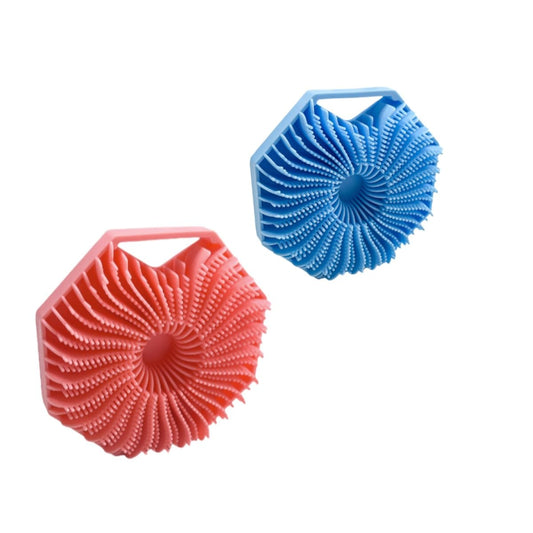 Two PCS Body Shower Brush and Body Scrubber, Highly Effective Exfoliator, Suitable for All Skin Types, with Anti-Slip Wrist Strap for Easy Cleaning. Beauty and Personal Care KirinLuck