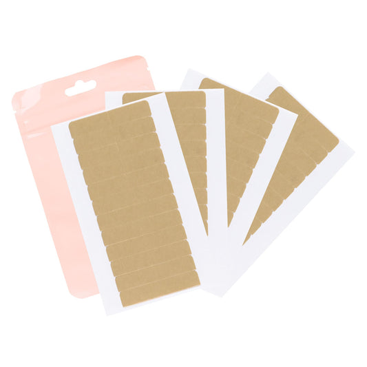 GOO GOO Hair Extension Double Sided Adhesive Replacement Tape, Professional Strong for Tape in Extensions 48pcs, 1.6 * 0.3inch per Piece Beauty and Personal Care GOO GOO Default Title