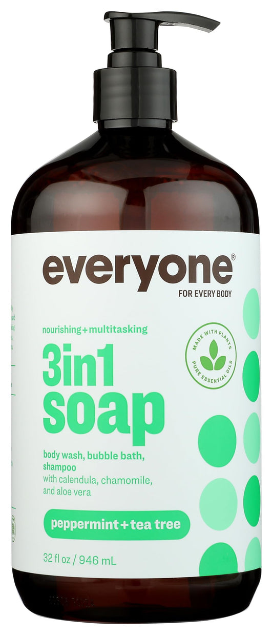 Everyone 3-in-1 Tea Tree Peppermint Soap, 32 FZ Beauty & Personal Care Everyone