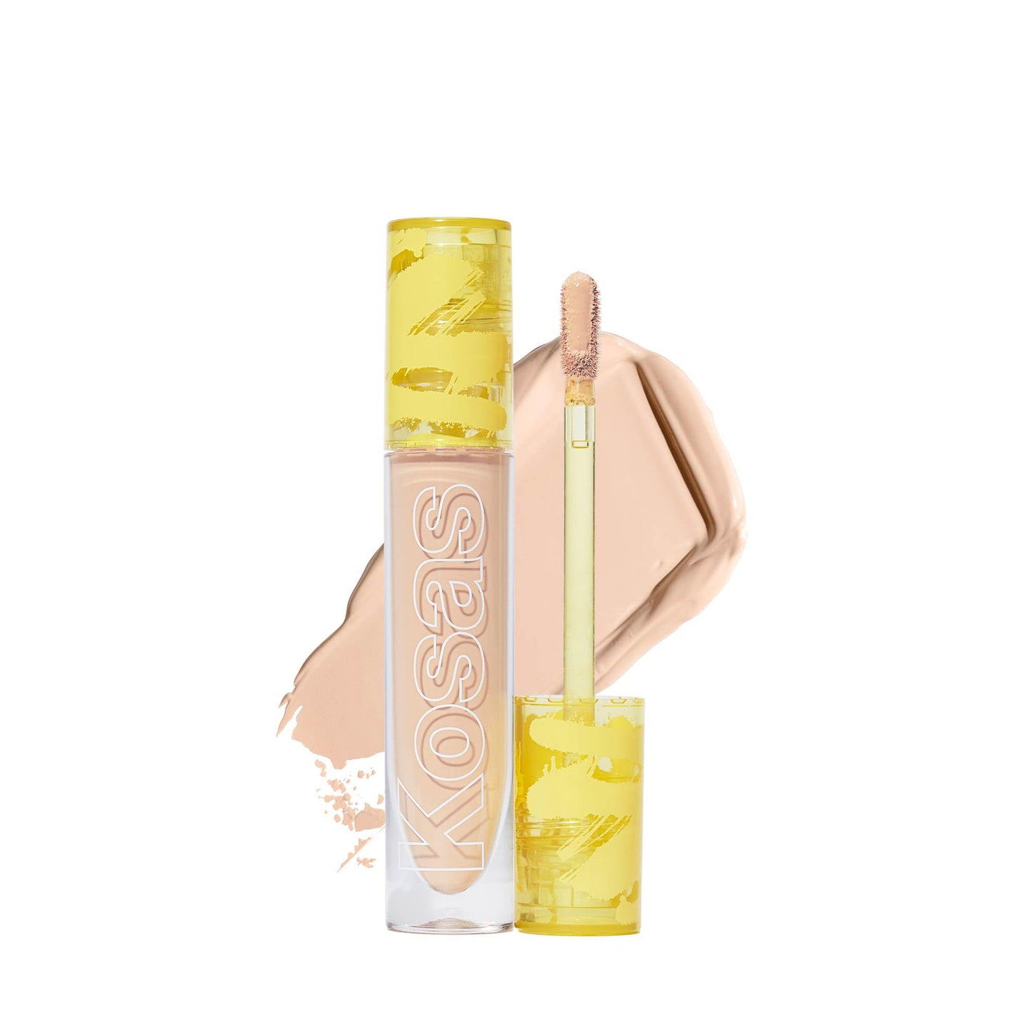 Kosas Revealer Concealer - Medium Coverage Makeup with Hyaluronic Acid, Conceals Dark Circles Under Eyes, Dark Spots and Blemishes + Brightens