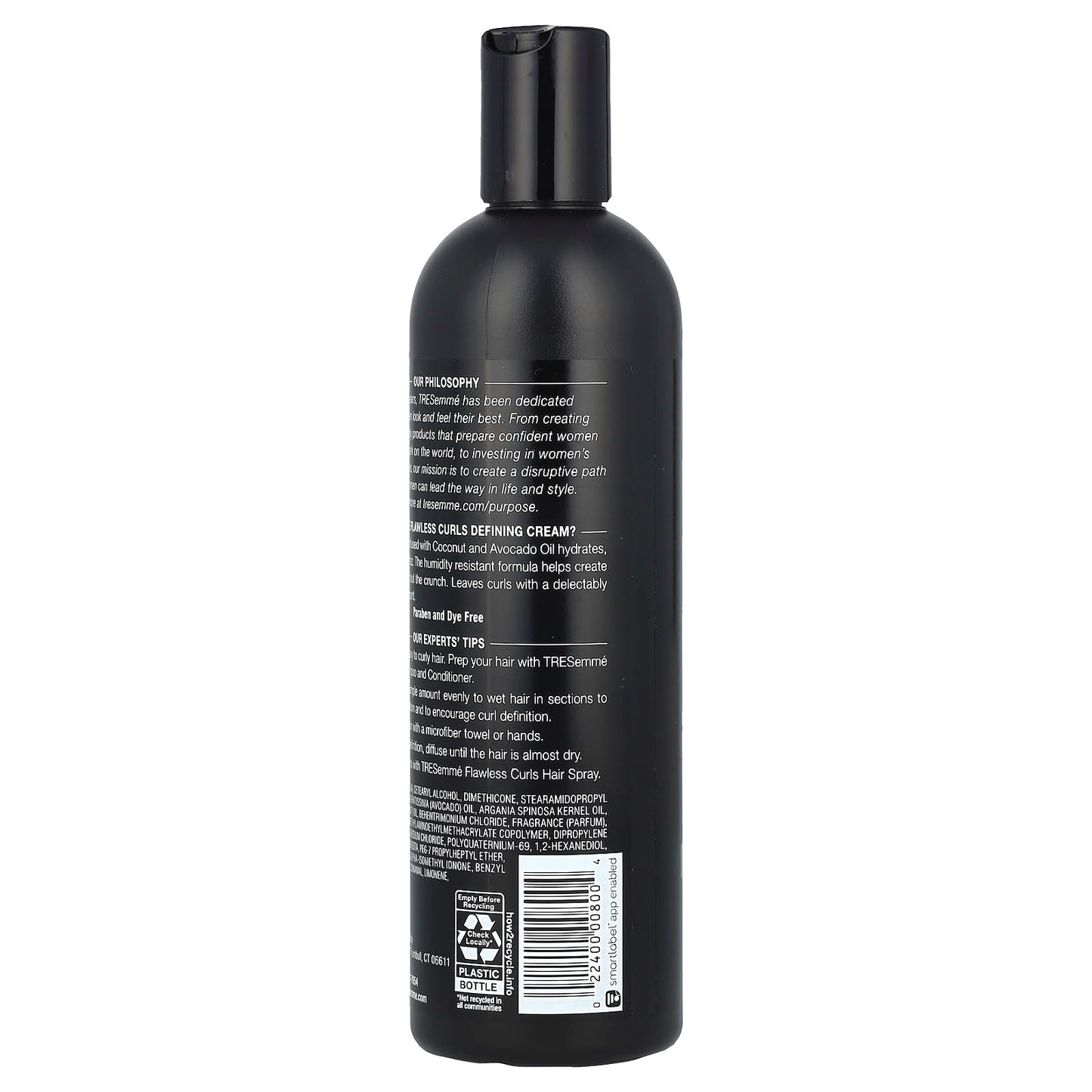 TRESemmé Bouncy Curls Defining Cream, + Coconut, 12 fl oz (355 ml)
