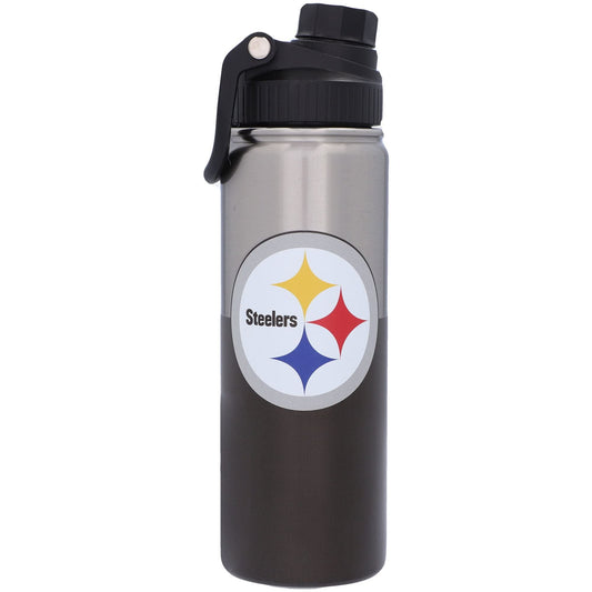 Logo Brands Pittsburgh Steelers 21oz. Twist Top Stainless Bottle