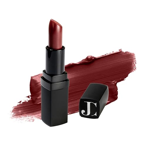 Juwel Cosmetics Frosted Finish Lipstick, Long Wear Moisture-Rich Shades with Natural Minerals, Matte Lipstick Contains Shea Butter, Grapeseed &