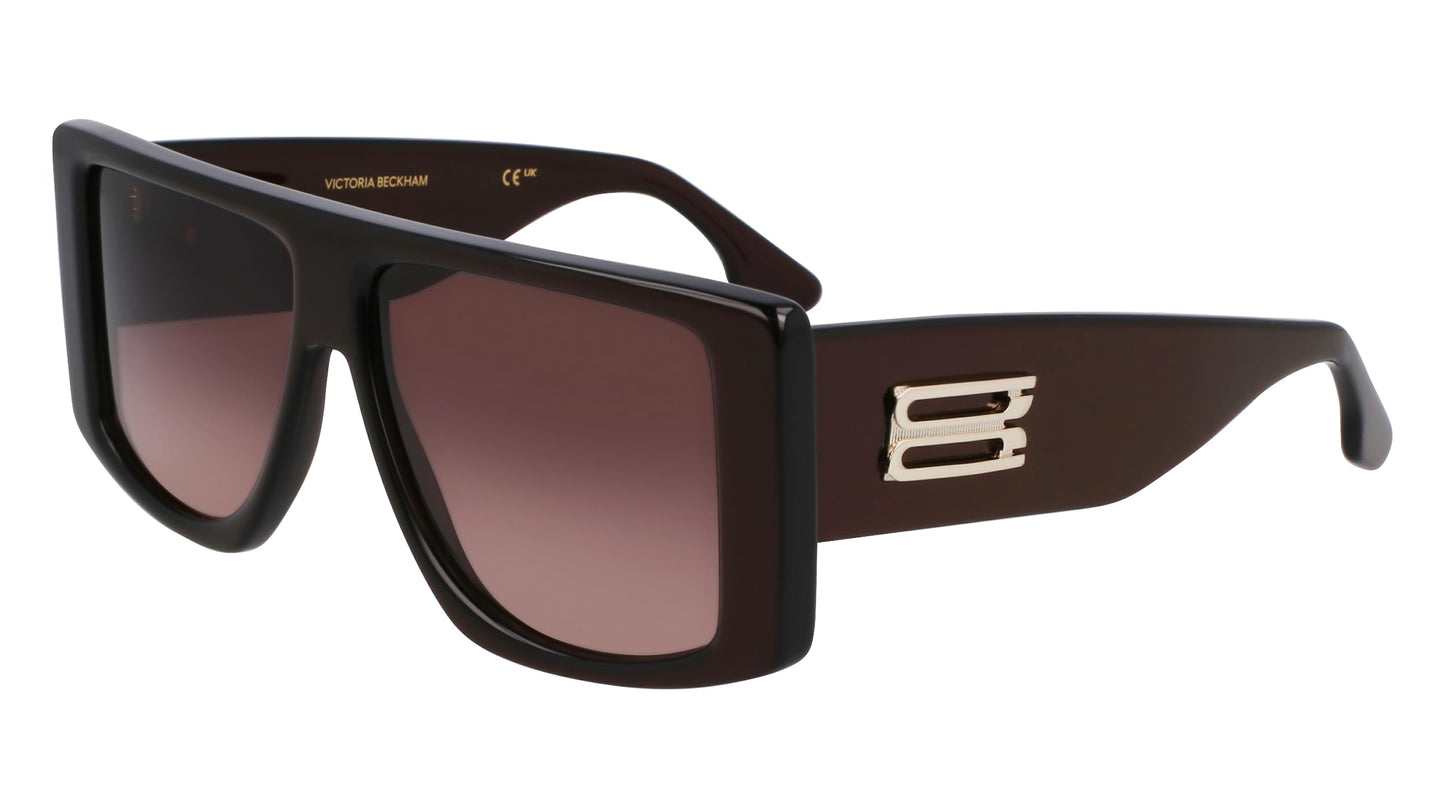 Victoria Beckham VB678S 605 Metallic Burgundy 57/13/145 Women's Sunglasses, 605 Metallic Burgundy, 57/13/145