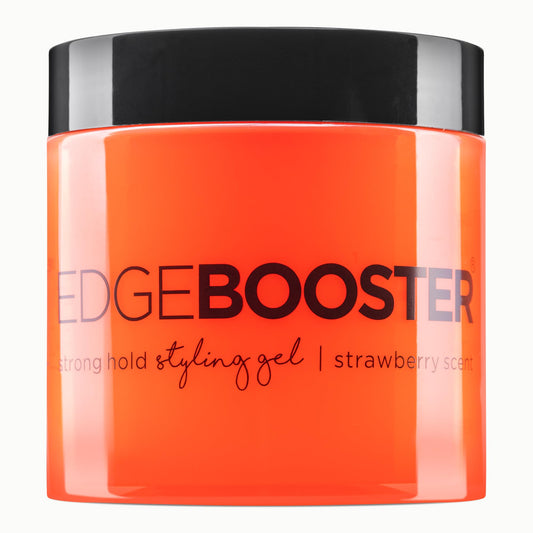 Style Factor EDGE BOOSTER® Strong Hold Styling Gel | Alcohol-Free Hair Gel with Camellia Sinensis Seed Oil for Curly, Wavy & Sleek Styles | Frizz