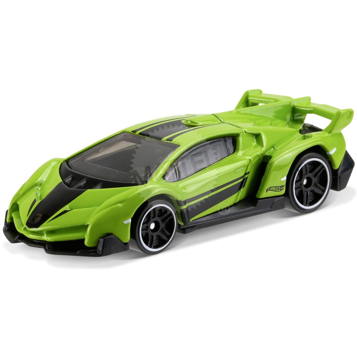 Hot Wheels 2017 HW Exotics Lamborghini Veneno 165/365, Neon Green