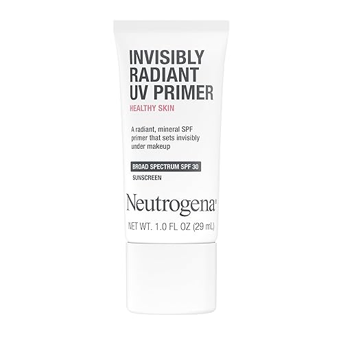 Neutrogena Healthy Skin Invisibly Radiant UV Face Primer with SPF 30, Mineral Sunscreen Makeup Primer, Broad Spectrum SPF 30, Suitable for All Skin