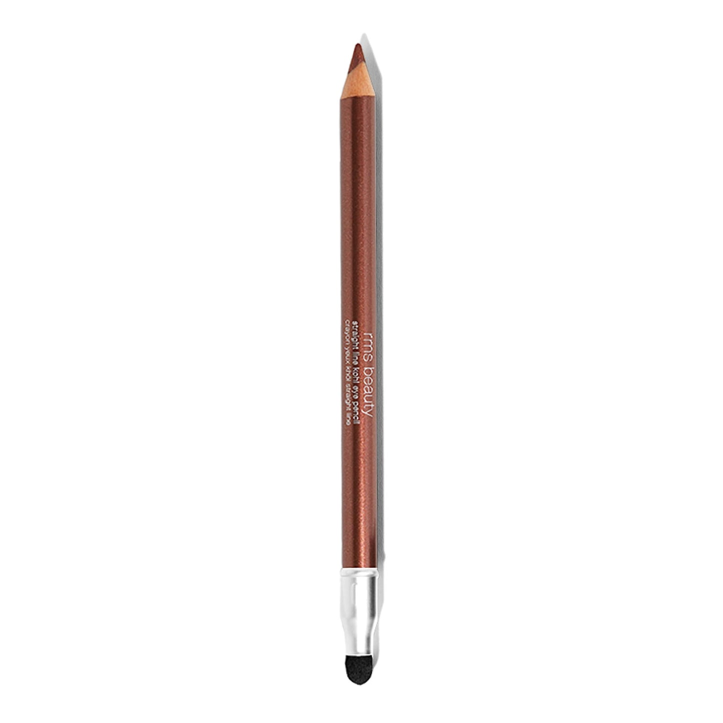 RMS Beauty Straight Line Kohl Eye Pencil - Waterproof, Creamy, Long-Lasting, Smudge-Proof, Intense Rich Color, Natural Ingredients, Twist-Up, 0.04 oz