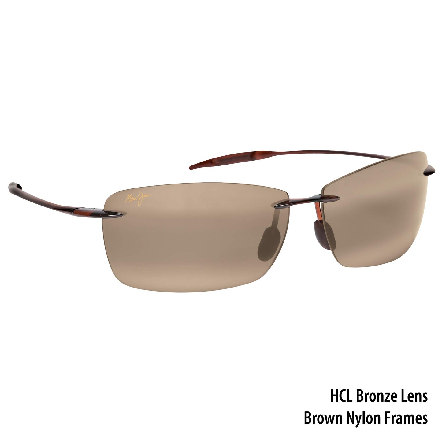 Maui Jim Sunglasses - Lighthouse / Frame: Gloss Black Lens: Polarized Neutral Gray, Gloss Black/Neutral Grey, 65