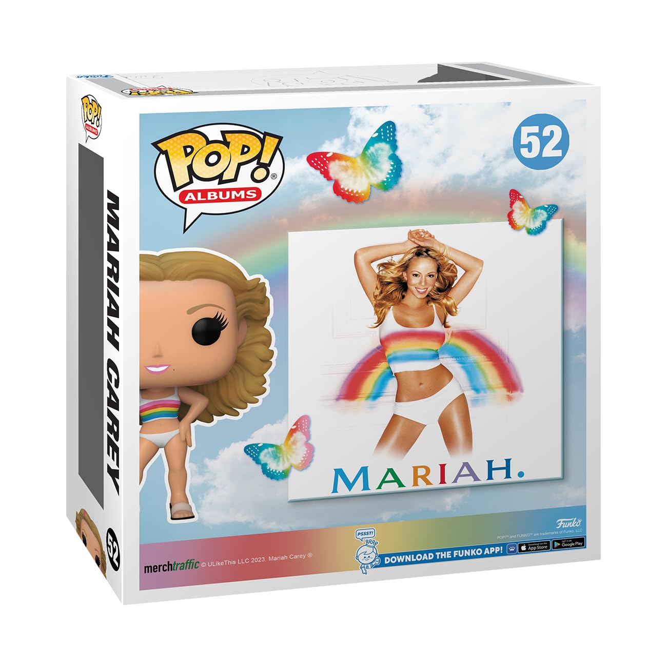 Funko POP! Albums: Mariah Carey - Rainbow - Music - Collectable Vinyl Figure - Gift Idea - Official Merchandise - for Kids & Adults - Music Fans…