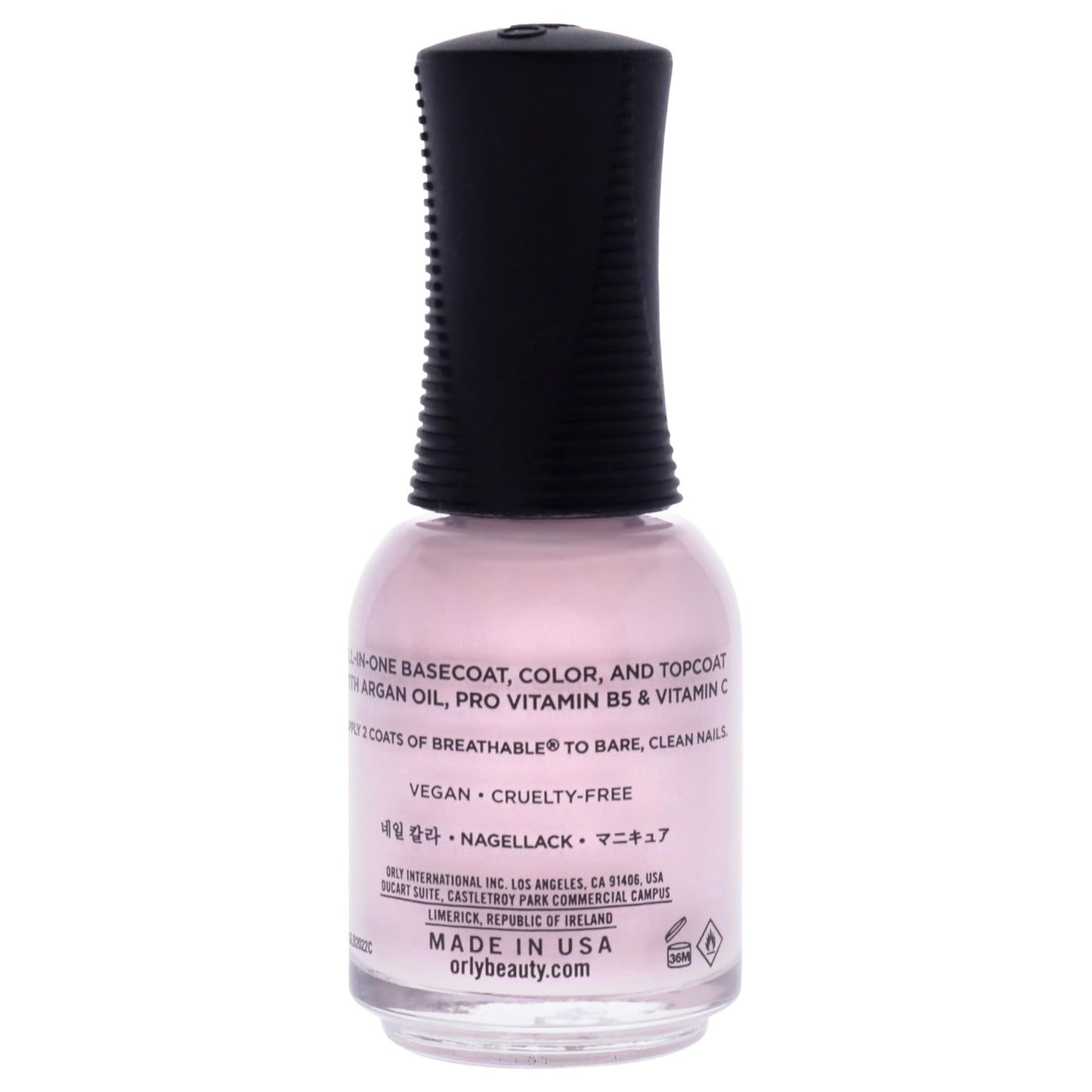 Orly Breathable Nail Color, Pamper Me, 0.6 Fluid Ounce