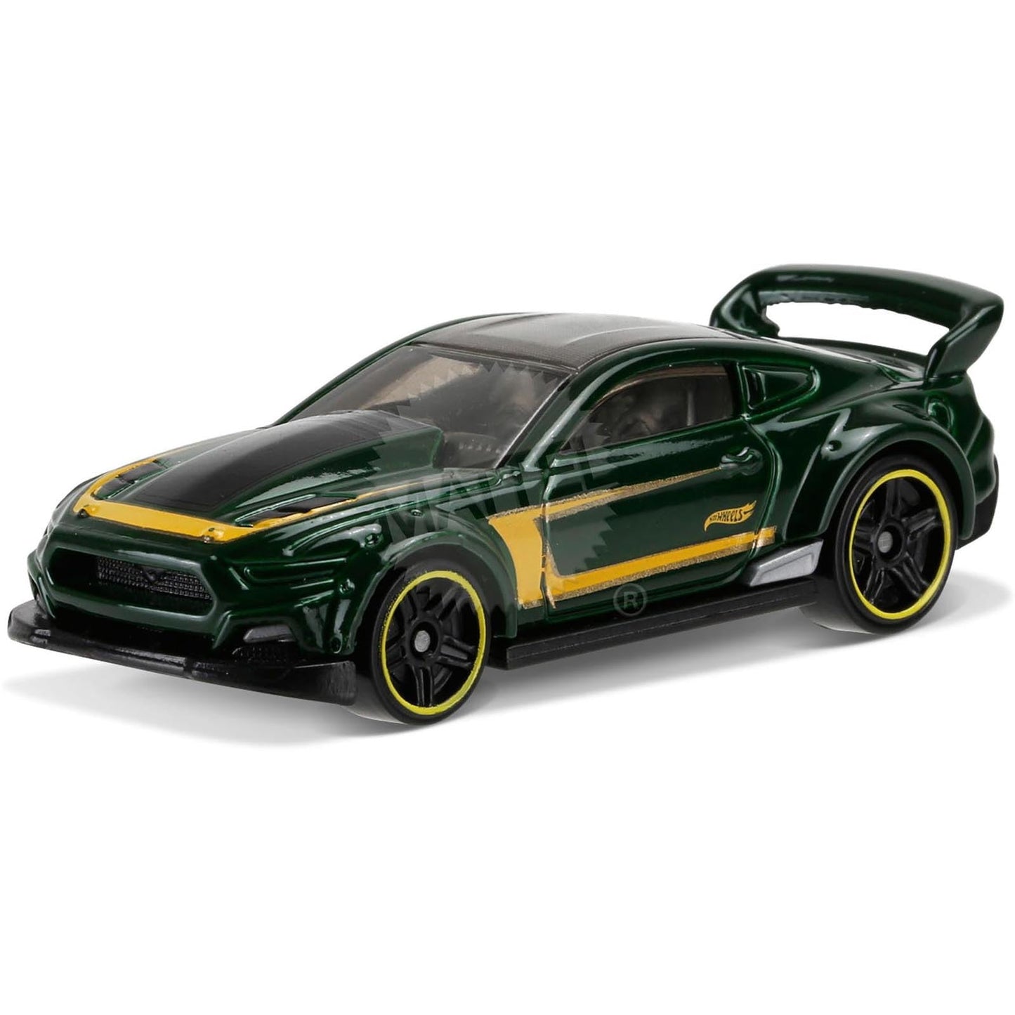 Hot Wheels 2016 Then and Now Custom '15 Ford Mustang 110/250, Green