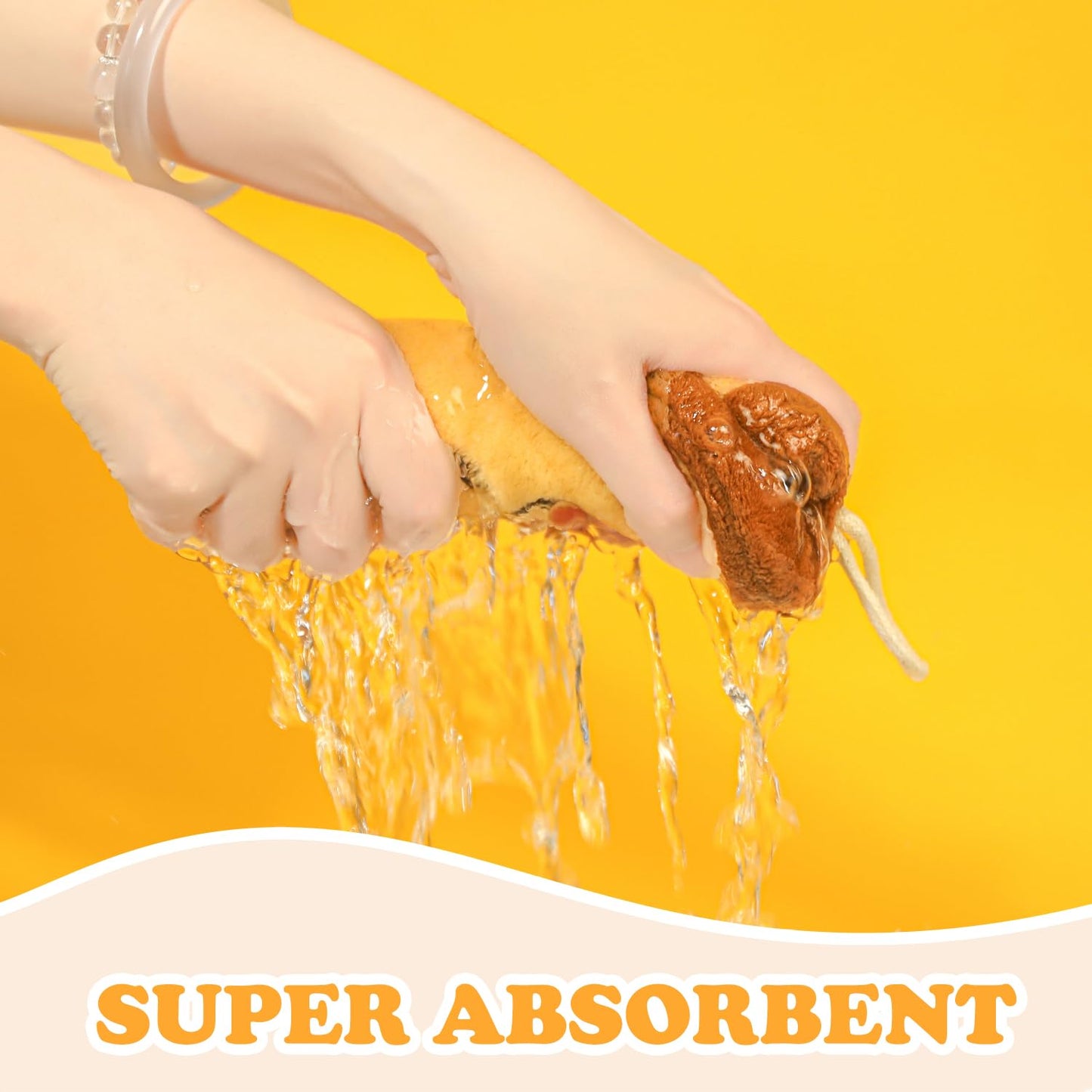 Cute Hand Towels, Bathroom Towels with Hanging Loop, Microfiber Coral Fleece Absorbent Hand Towel for Kitchen Bathroom Bedroom, 6 X 10 Inches, Sliced…