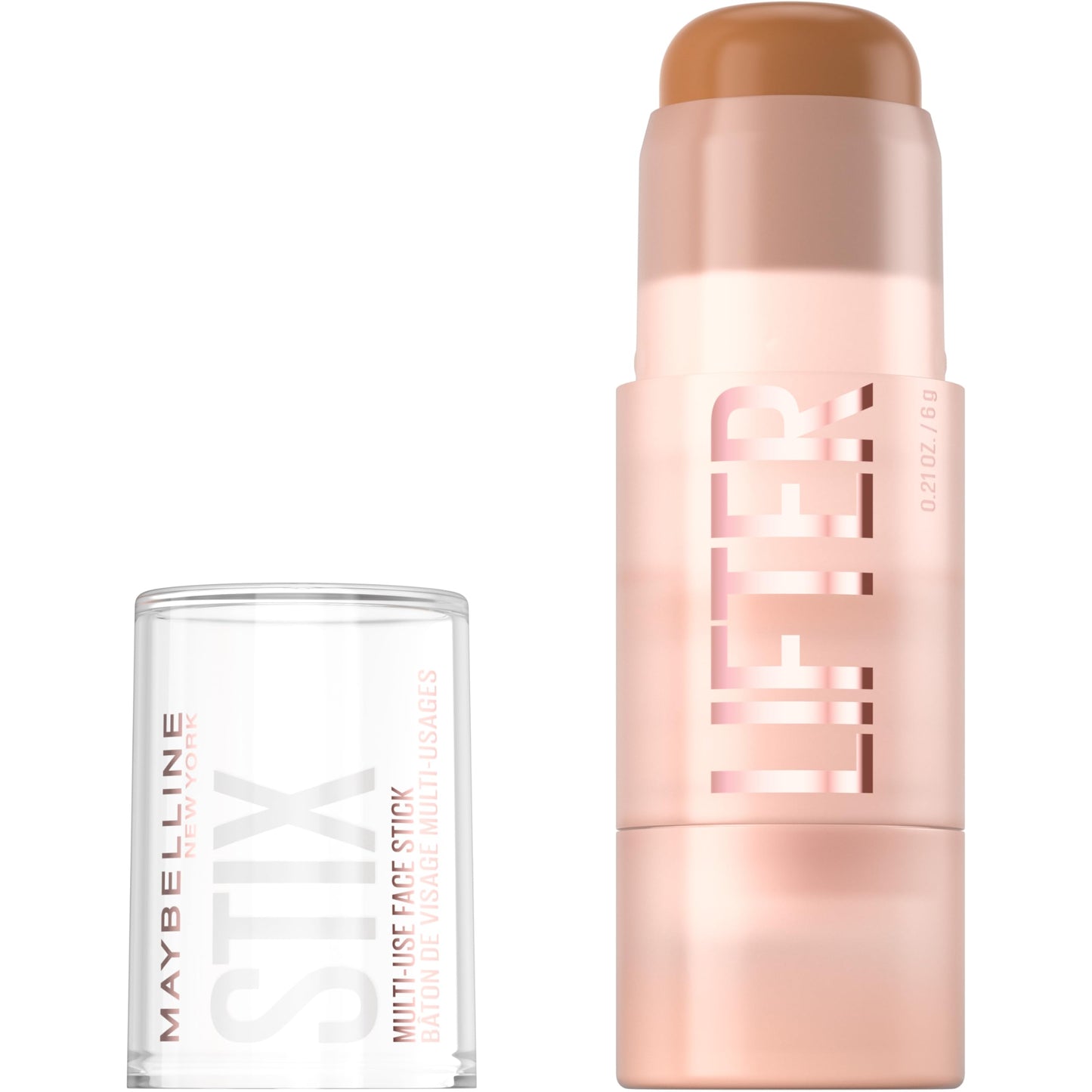 Maybelline Lifter Stix Multi-Use Face Stick - Contour, Bronzer, Concealer and Foundation Stick, All-In-One Creamy Face Makeup with Cranberry Seed Oil