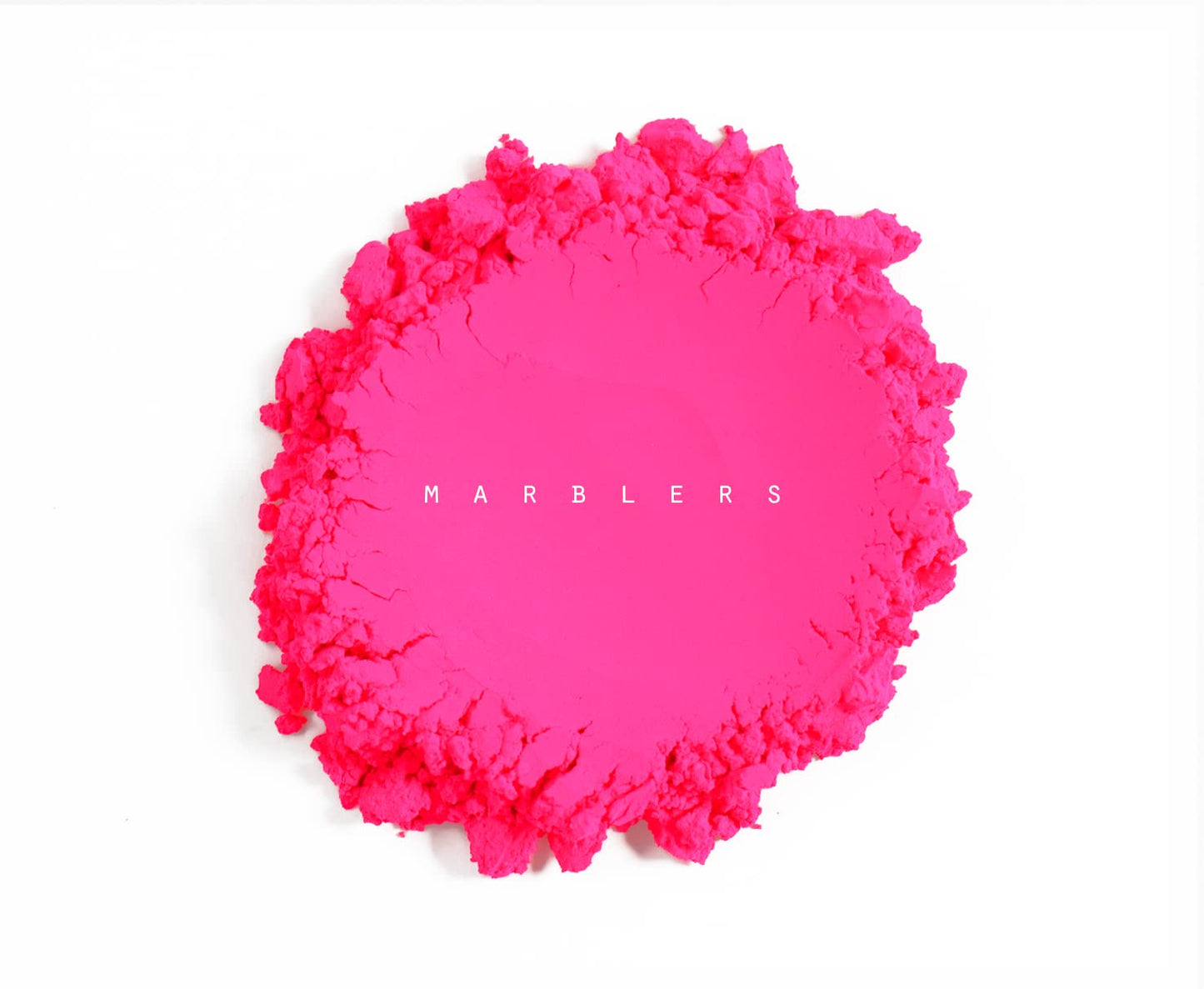 MARBLERS Fluorescent Pigment [Neon Pink] 0.11oz (3g) | Matte Pigment | Non-Toxic | Vegan | Cruelty-Free | Nail Polish, Nail Art, Soap, Craft |