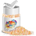 MARBLERS Holographic Glitter [Mixed Orange] 1.5oz (42g) | Chunky | Non-Toxic, Vegan, Cruelty-Free | Face, Body, Eyeshadow, Hair, Festival, Party