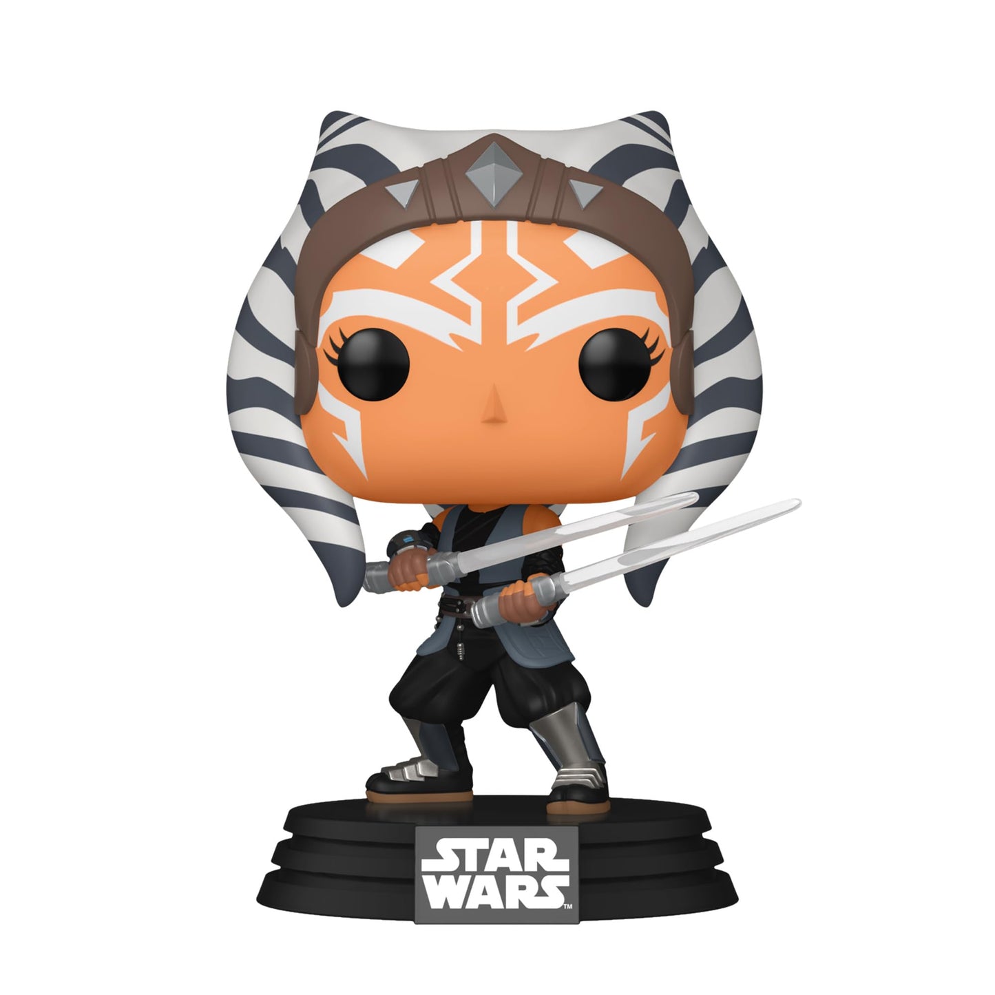Funko Pop! Star Wars: Ahsoka - Ahsoka w/Dual Lightsabers - Amazon Exclusive - Collectible Vinyl Figure - Toys for Kids & Adults - TV Fans…