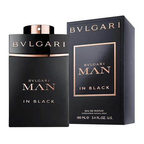 Bvlgari Man in Black Eau de Parfum Spray for Men, 3.4 Ounce