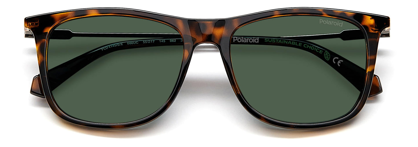 Polaroid Unisex Sunglasses, 086/Uc Havana, 55