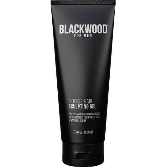 Blackwood For Men BioFuse Hair Sculpting Gel - Men's Hair Styling Product for All Hair Types - Long Lasting Hold - Natural Vegan Formula - Sulfate