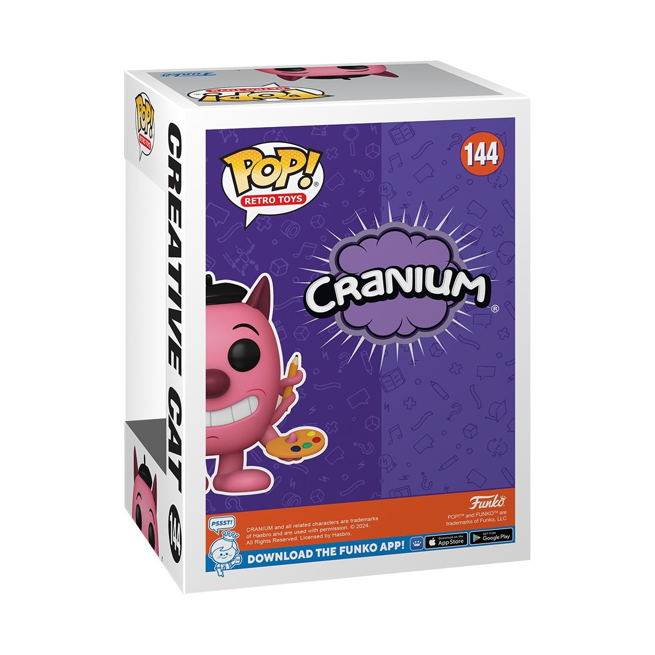 Funko POP Games: Cranium - Creative Cat - Collectable Vinyl Figure - Gift Idea - Official Merchandise - for Kids & Adults - Games Fans - Model Figure…
