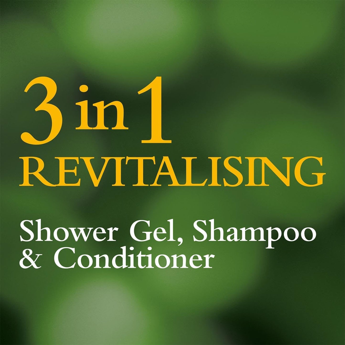 Badedas Revitalising Shower, Shampoo and Conditioner with Extract of Horse Chestnut 200ml/6.8oz by Badedas