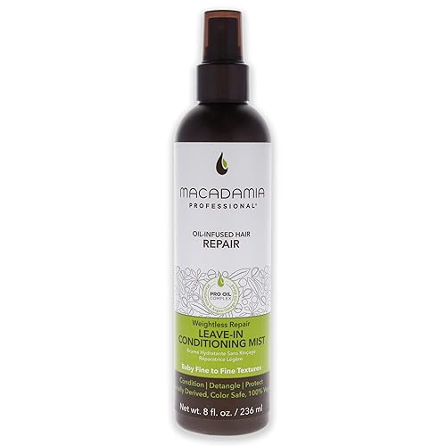 Macadamia Professional Hair Care Sulfate & Paraben Free Natural Organic Pecan 8 Fl Oz