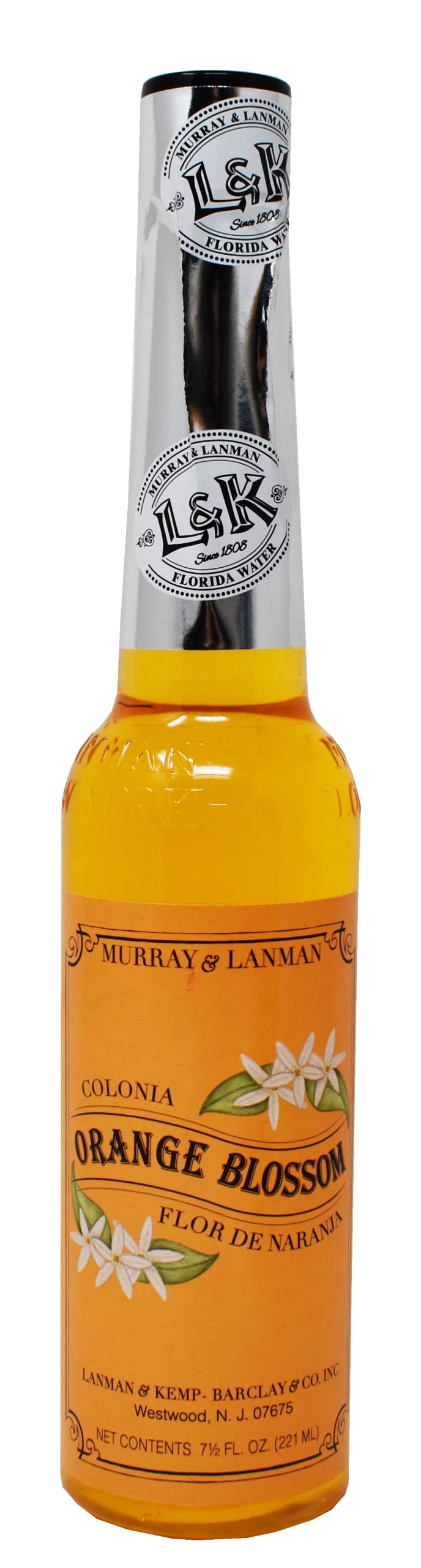 Murray & Lanman Orange Blossom Cologne, 7.5 Fl Oz