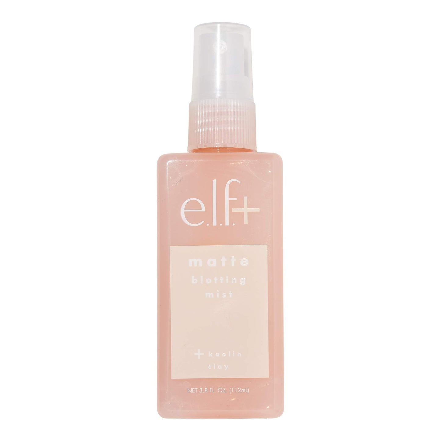 Elf+ Matte Blotting Mist Mattifying, Lightweight, Long Lasting Controls Shine, Absorbs Excess Oil Infused with Kaolin Clay, 3.8 Fl Oz