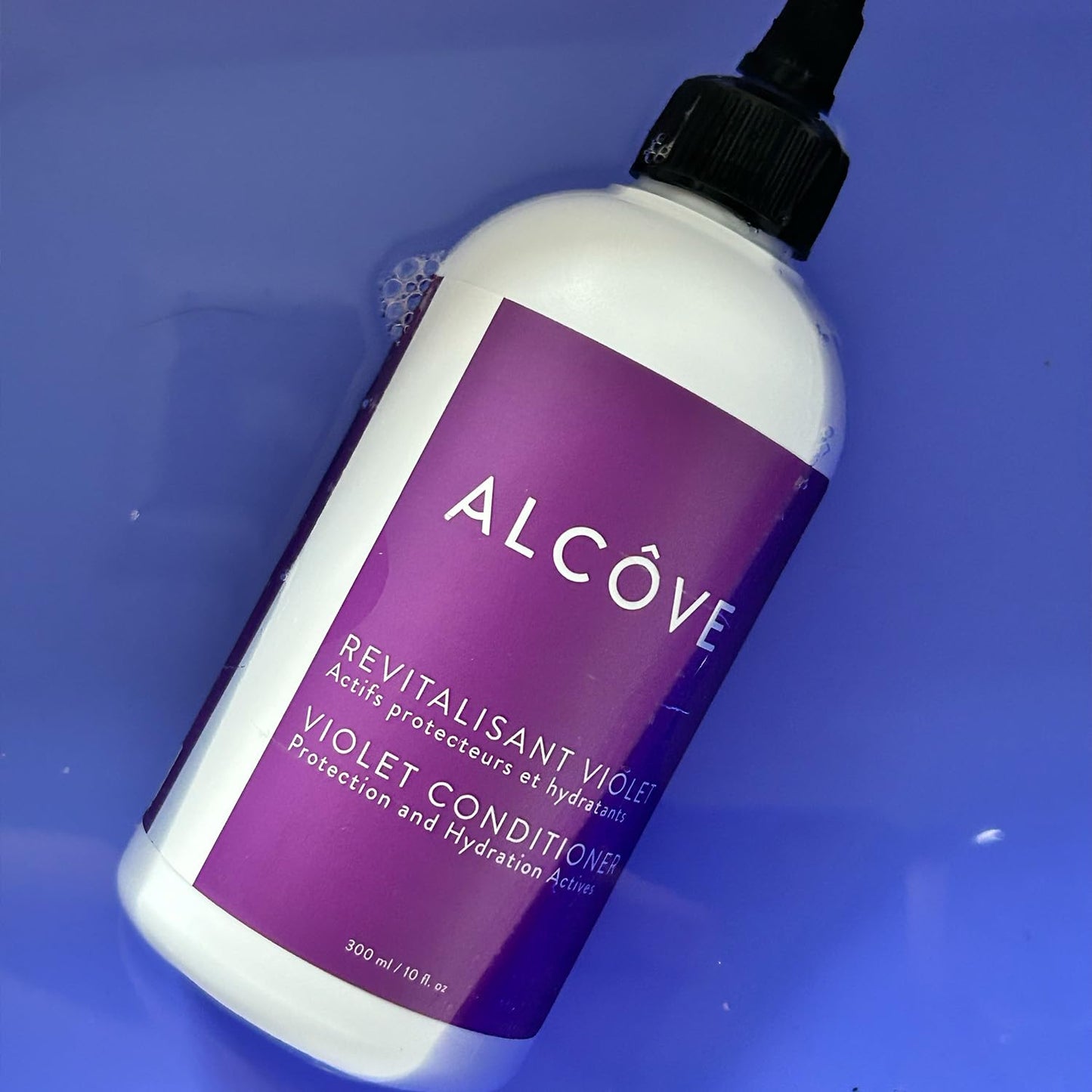 Alcôve - Violet Shampoo & Conditioner Duo - Blonde and Colored Hair - Sulfate-Free - Neutralize Yellow and Brassy Tones - Evening Primrose Oil - Mango