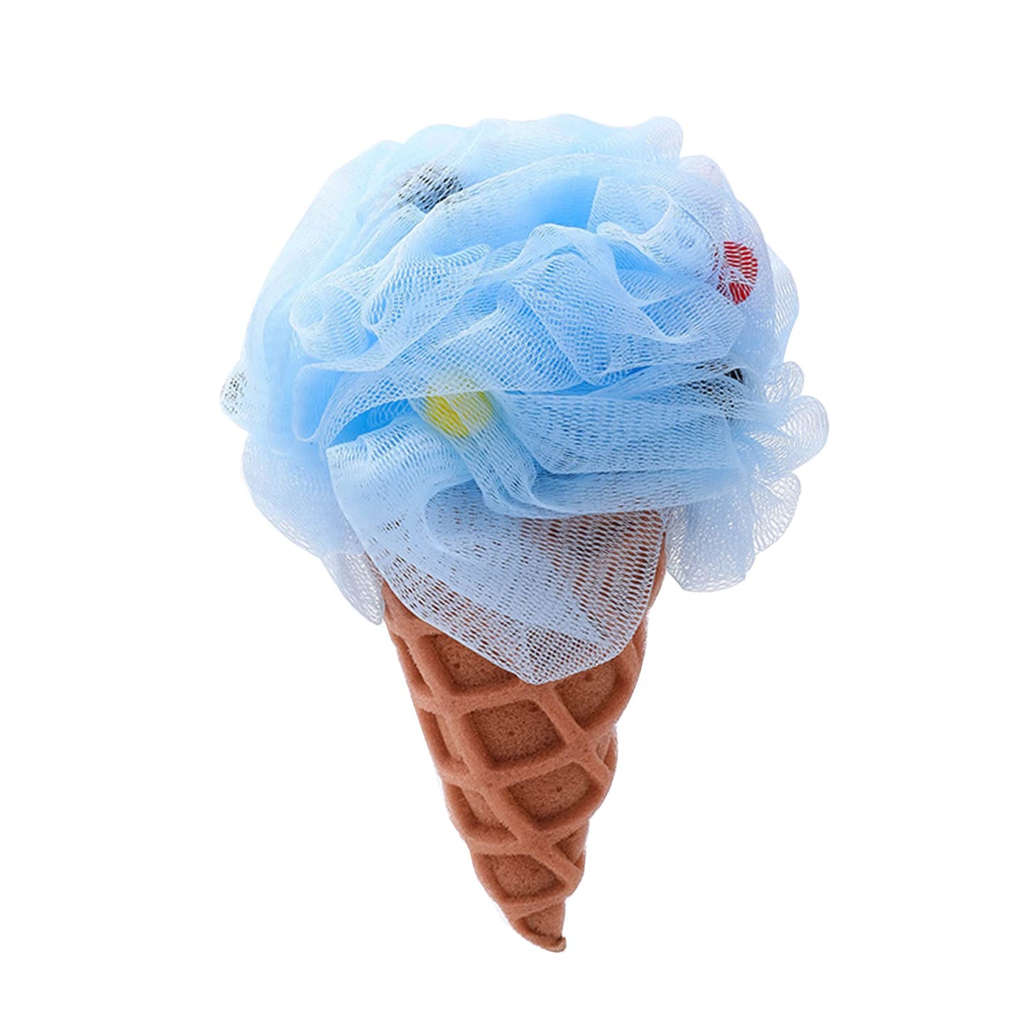 Bath Sponge Ice Cream Loofah Body Scrubber Shower Cleaning Loofahs Bathroom Men Women Bathing Accessories Shower Sponges for Women Soft Beauty and Personal Care Kcjhagbd